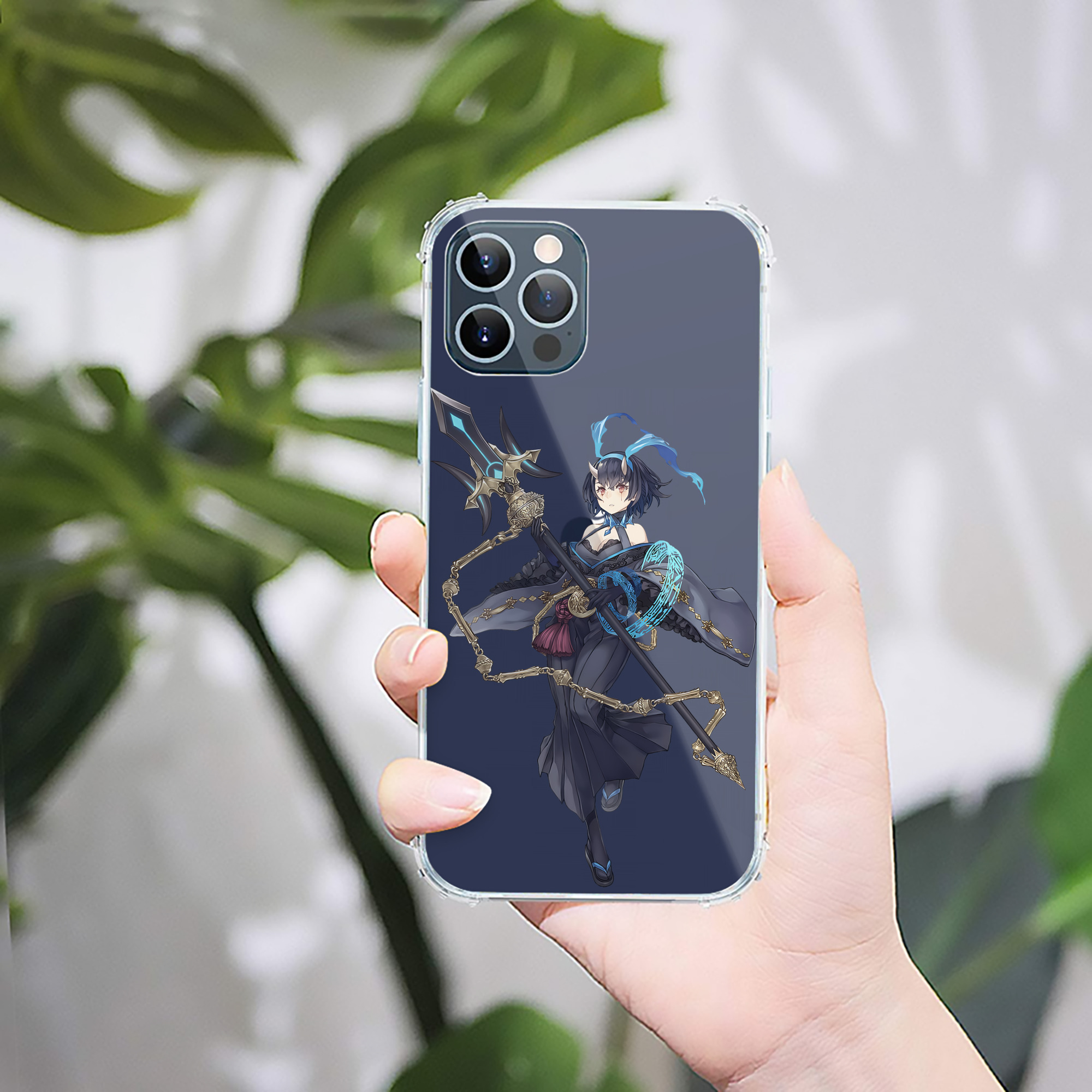 （画像用） 転スラ Regarding Reincarnated to Slime 【iPhone 12シリーズ対応】透明スマホケース（クリアソフトケース）